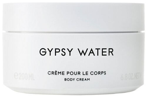 BYREDO Крем для тела Gypsy Water Body Cream, 200 мл