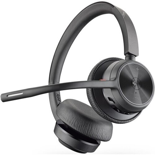 Наушники plantronics 218476-02, черный poly voyager 4320 m uc беспроводная гарнитура usb a с зарядной станцией для пк и моб 218476 02