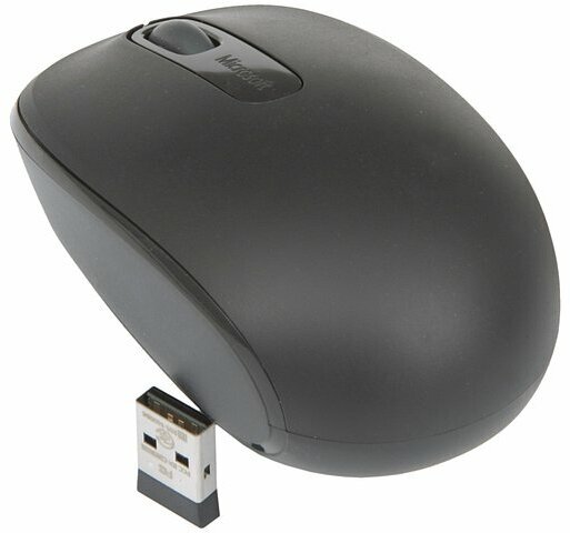 Мышь MICROSOFT Wireless Mobile Mouse 1850 USB Black (U7Z-00004)