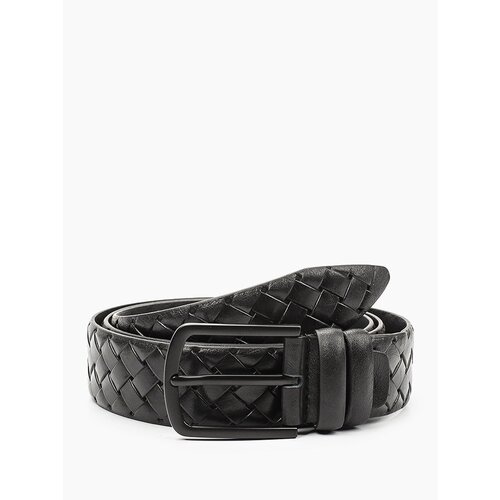 фото Ремень olio rosti, натуральная кожа, длина 120 см., черный