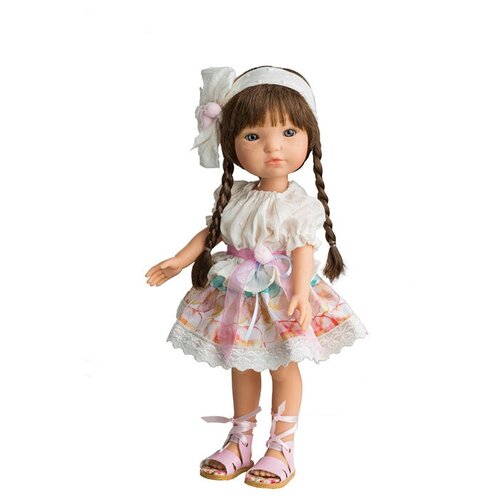 Купить Кукла Berjuan Fashion Girl с косичками, 35 см, 847, Куклы и пупсы