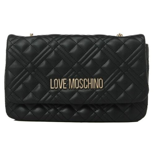 Сумка клатч LOVE MOSCHINO, черный сумка клатч love moschino черный