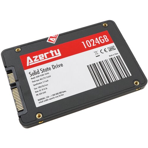 1024 ГБ Внутренний SSD диск Azerty Bory R500 1024G 029-1249 548000₽