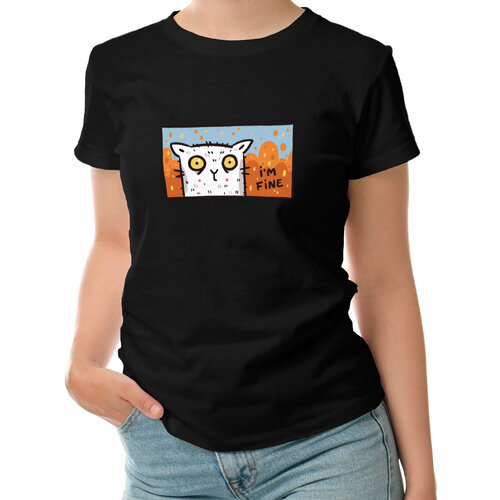 фото Футболка roly, размер s, черный