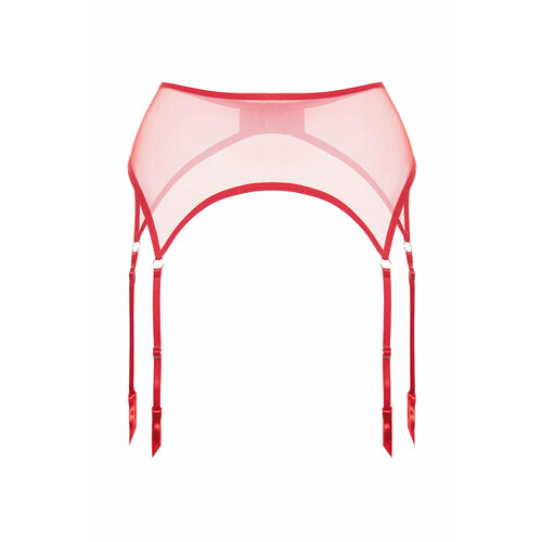 фото Пояс для чулок petra basic garter belt, размер l, красный