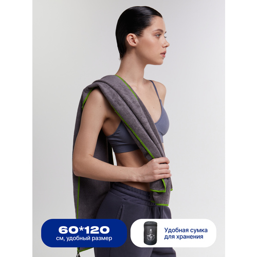 фото Полотенце из микрофибры 60х120 см, спортивное roadlike