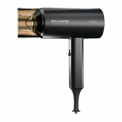 Фен WILLMARK WHD-2312DI 2 ур мощн 2 темп реж ионизация подача холод воздуха 2000Вт 221100₽
