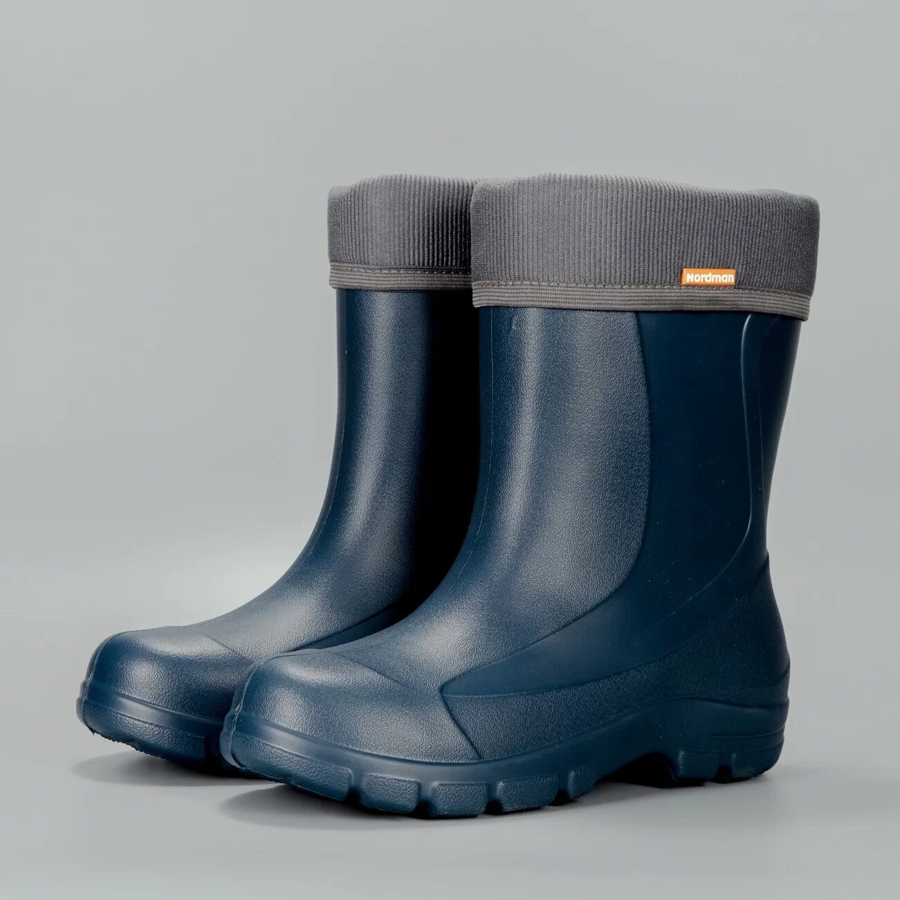 фото 4-762-B03 (39) Сапоги подростковые Nordman Teen со съёмным флисовым утеплителем темно-синие