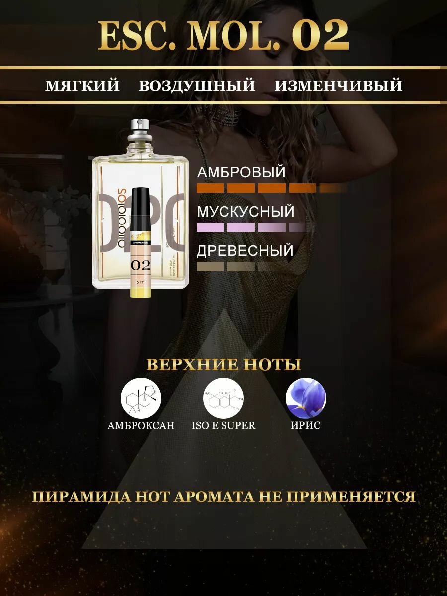 Духи женские стойкие набор пробников духов 6 штук по 6 мл "AromaKIT 2" — фото 1