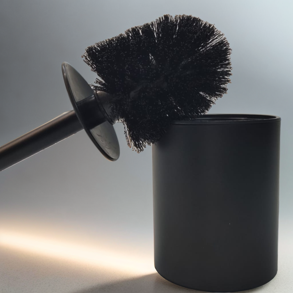 фото Подвесной ершик для унитаза, туалета. Черный "Премиум"