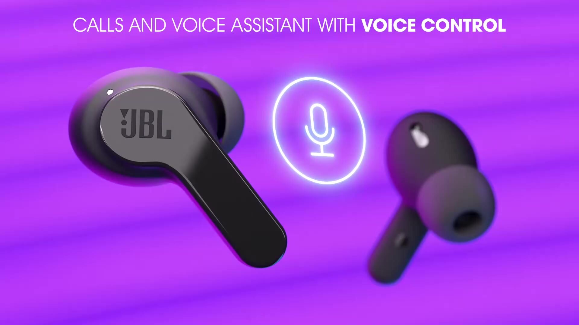 Наушники беспроводные JBL Wave 200 с микрофоном, внутриканальные, белые — фото 1