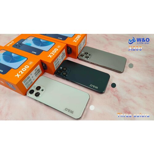 Смартфон WO X200 4 ГБ64 ГБ 4G белый 7500₽