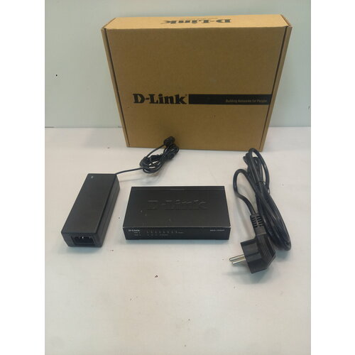 Коммутатор D-Link DES-1008P 8-port Desktop Switch with 4-port PoE (8UTP, 100Mbps)