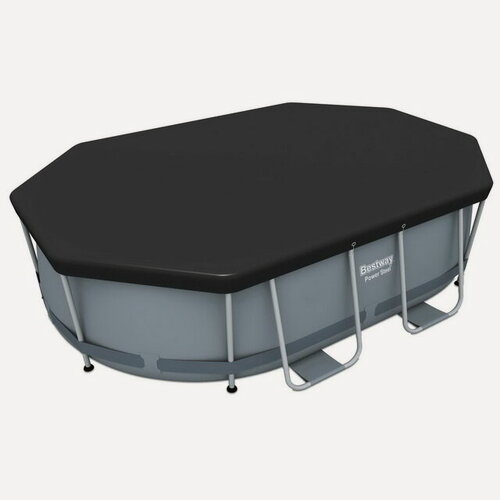 Изображение товара Тент для овальных каркасных бассейнов Bestway 305*200 см, Bestway, 58424