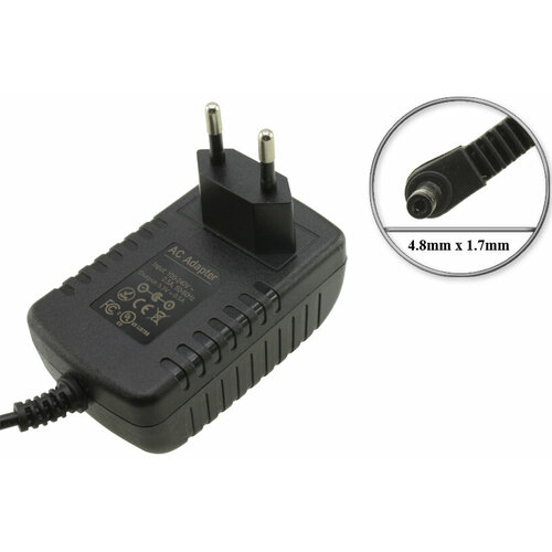 Адаптер (блок) питания 5.5V, 0.5A, 4.8mm x 1.7mmm (PNLV226CE, ACLV226W), зарядное устройство для беспроводных телефонов Panasonic