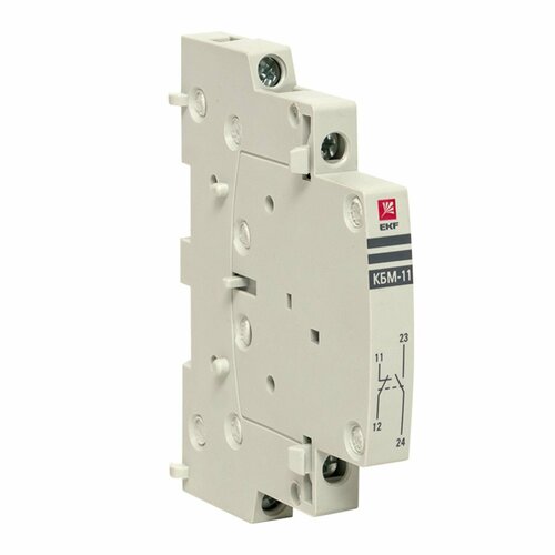 Контакт боковой дополнительный КБМ-11 NO-NC для КМ EKF PROxima - 1 шт 730₽