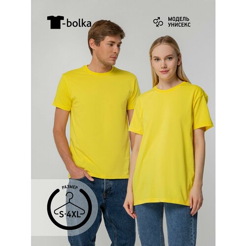 фото Футболка t-bolka, размер 44/46, желтый