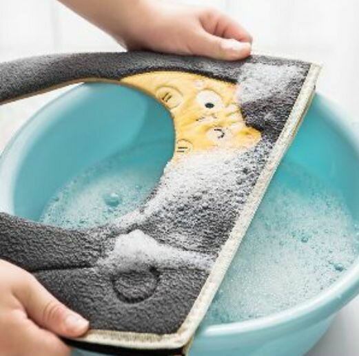 Изображение Мягкое сиденье для унитаза/мягкий чехол на молнии/накладка для унитаза.