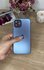 Чехол матовый стеклянный на iPhone 12 Фиолетовый