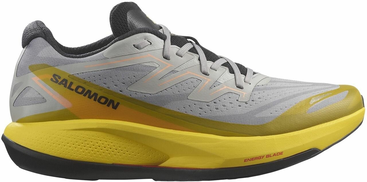 Кроссовки Salomon, размер 10 UK, желтый, серый