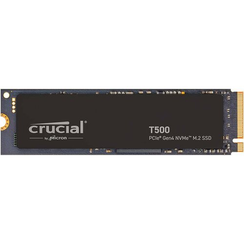 Внутренний твердотельный накопитель Crucial T500 1 ТБ Gen4 NVMe M.2 , до 7300 Мб/с