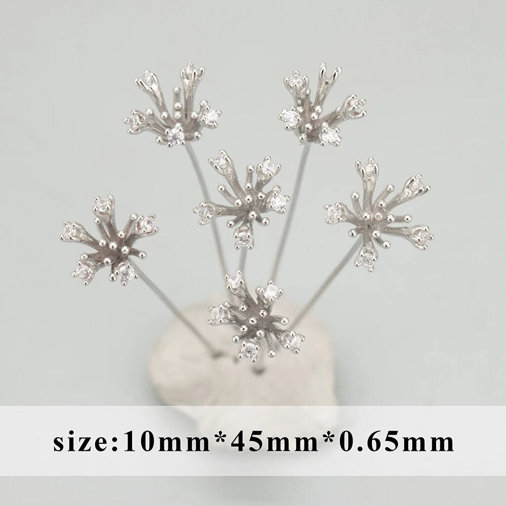 Иголки для бижутерии, цвет MG2606B, 10x45x0.65 мм