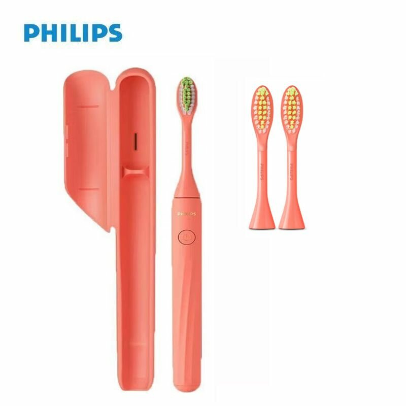 Электрическая зубная щетка Philips HY1100 One Series с футляром для хранения, питание от батареек типа AAA
