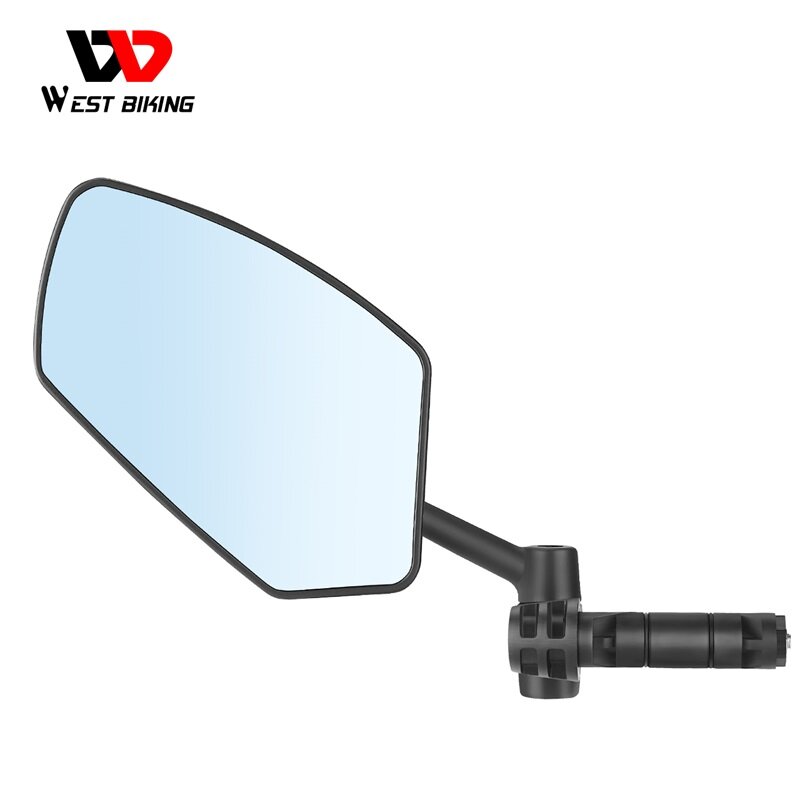 Картинки Зеркало велосипедное "Панорама" West Biking Широкий обзор 145мм Автомобильное качество для велосипеда