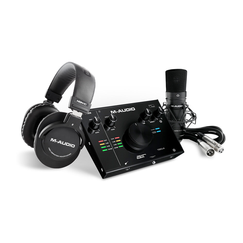 Звуковая карта M-AUDIO AIR 192 I 4 Vocal Studio Pro, комплект для звукозаписи