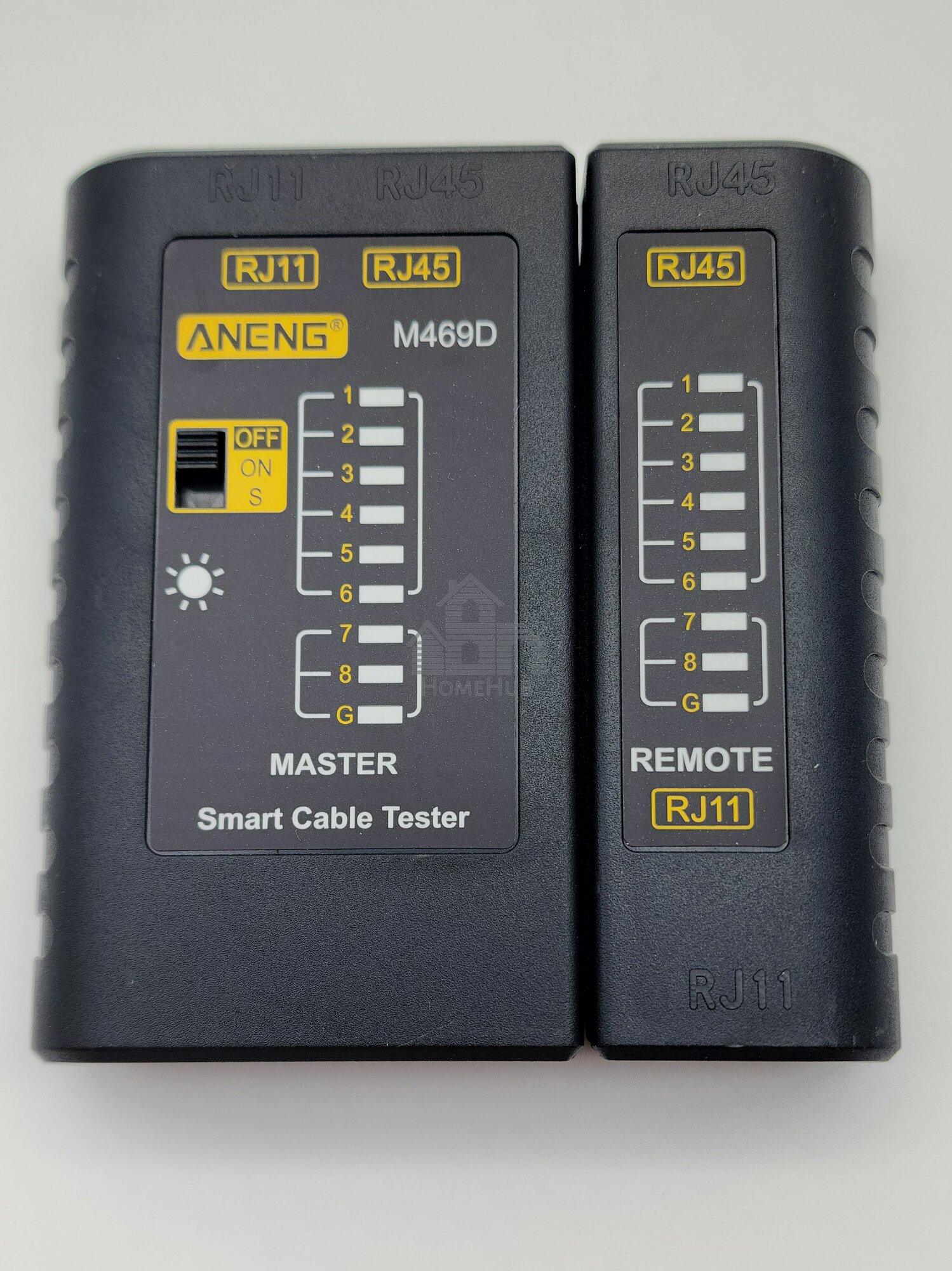 Тестер сетевого кабеля ANENG M469D (RJ45, RJ11)