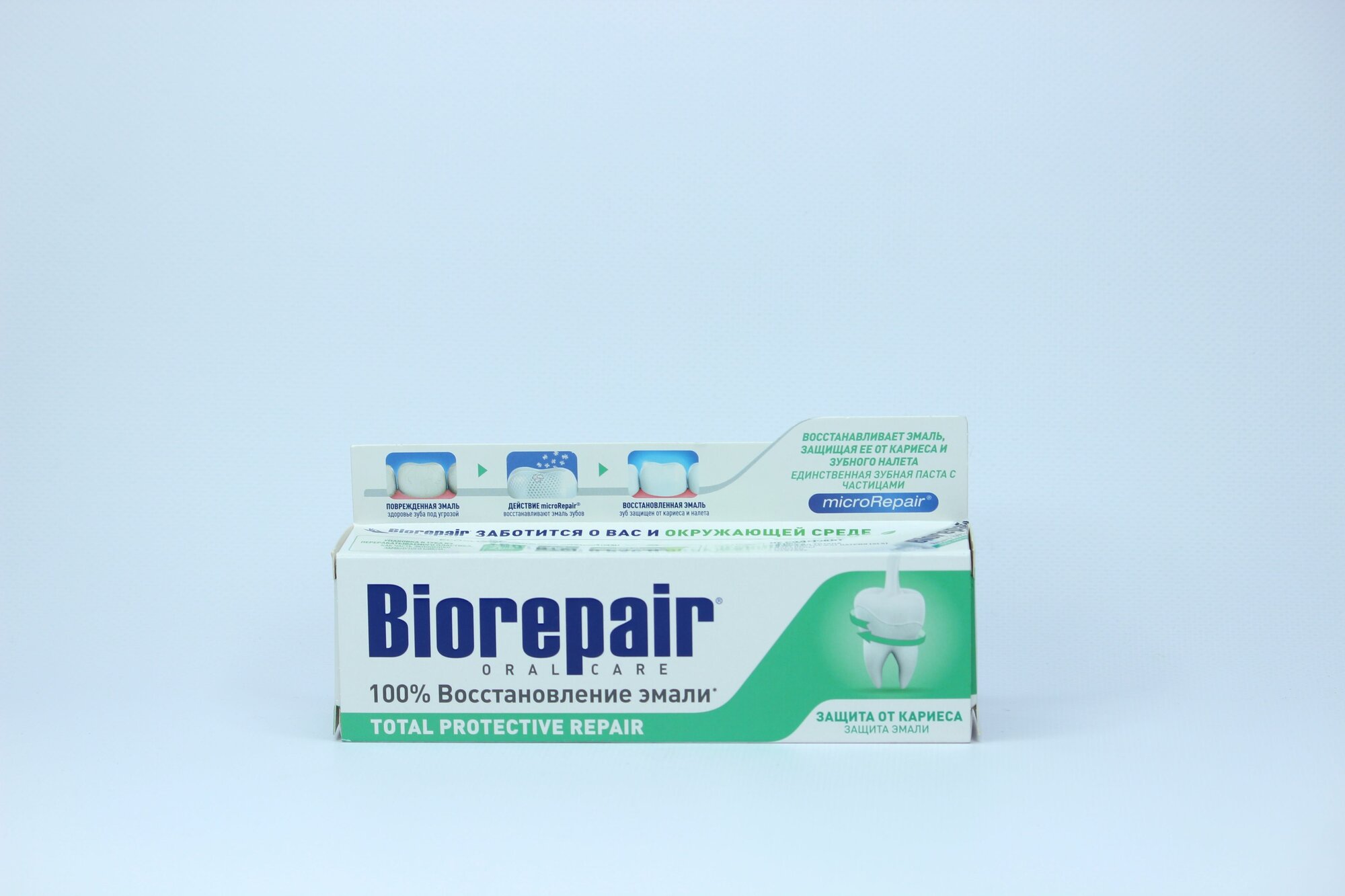 Зубная паста Biorepair Total Protective Repair Восстановление эмали 75 мл — фото 1
