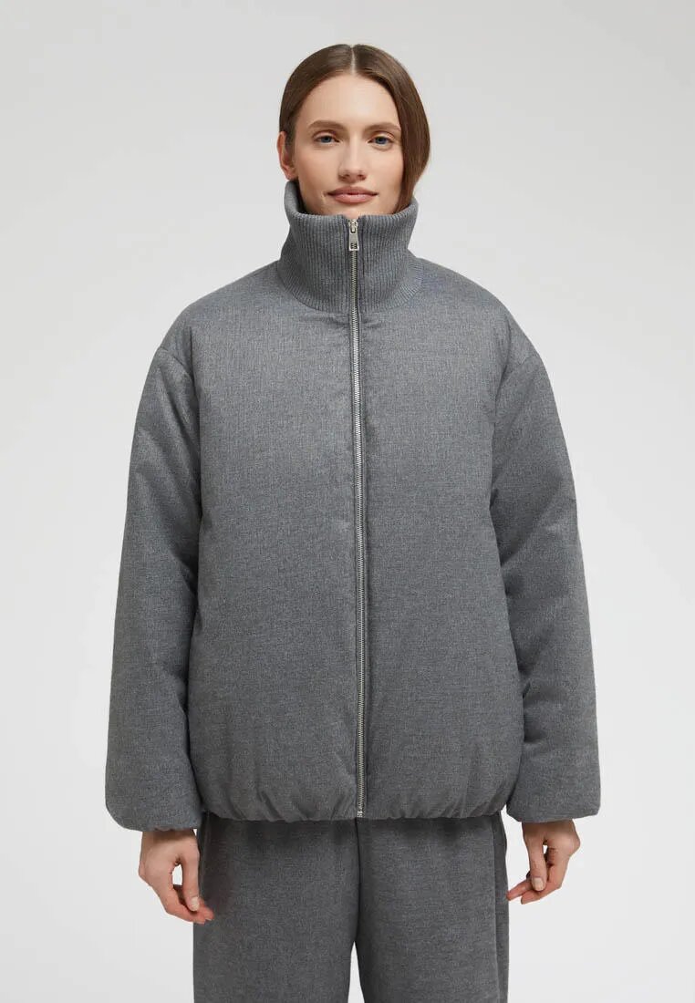 Куртка FINN FLARE размер XS(164-84-90) серый меланж