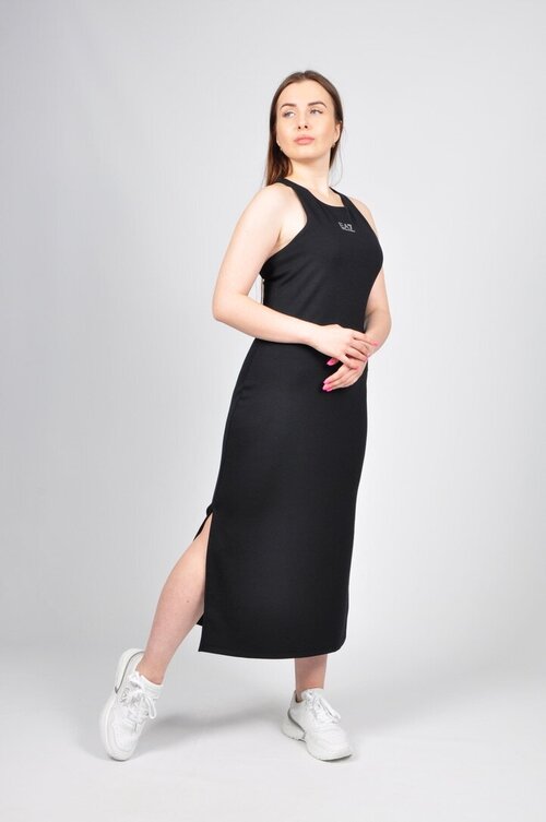 Платье EA7, размер M, черный