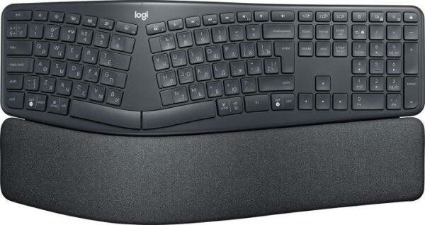 Клавиатура беспроводная Logitech K860 USB + Bluetooth черный 920-010110