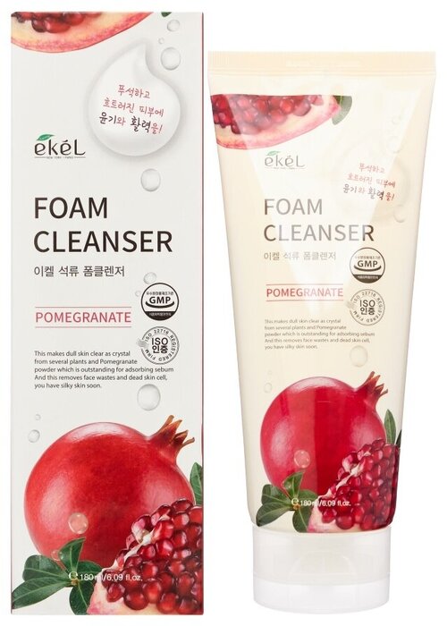 EKEL Foam Cleanser Pomegranate Пенка для умывания с эктрактом граната 180мл