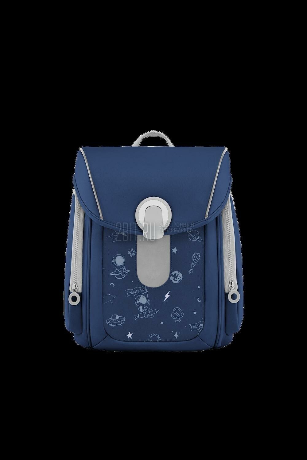 Рюкзак (школьная сумка) NINETYGO smart school bag синий - фото №9