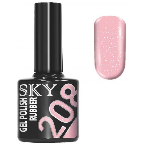 SKY Гель-лак Gel Polish Rubber, 10 мл, 208