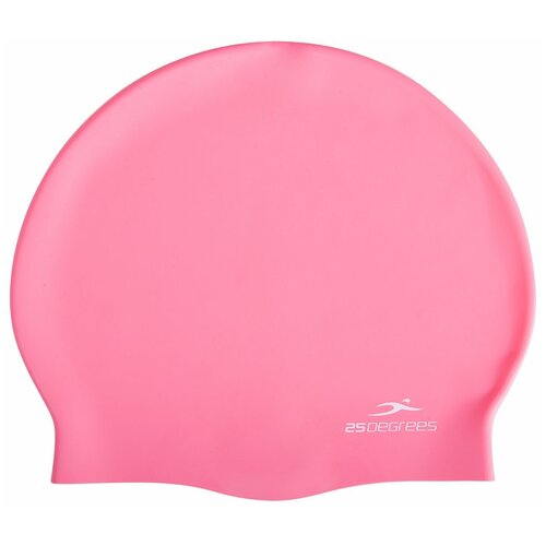 фото Шапочка для плавания nuance pink, силикон 25degrees