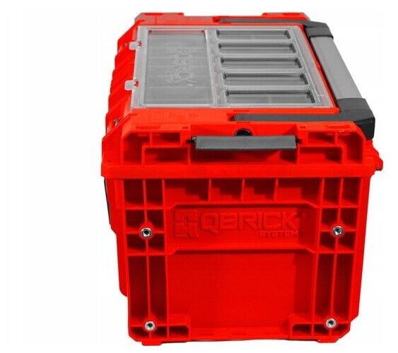 Ящик для инструментов Qbrick System PRIME Toolbox 250 Expert Red Ultra HD Custom 535x327x277 мм - фотография № 4