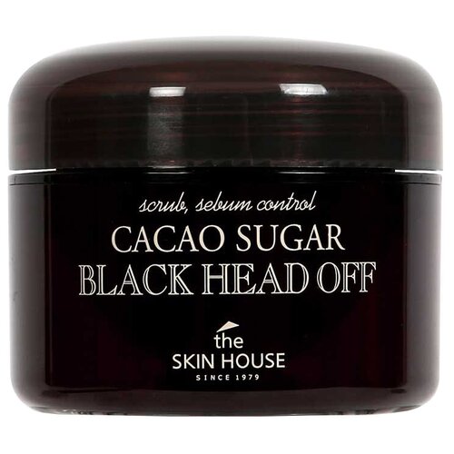 Скраб для лица THE SKIN HOUSE CACAO SUGAR BLACK HEAD OUT 50G.