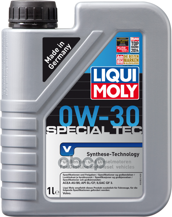 Liqui moly Масло Моторное Liqui Moly Special Tec V 0W-30 1Л.