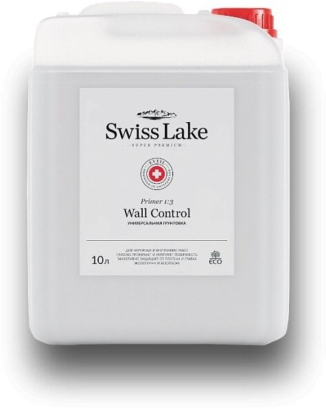 Swiss Lake Грунтовка Swiss Lake Wall Control - универсальная укрепляющая 0,9 л.