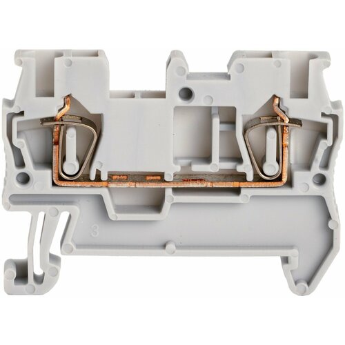 Клемма проходная CONTA с пружинным зажимом CST 2,5 (50 штук)