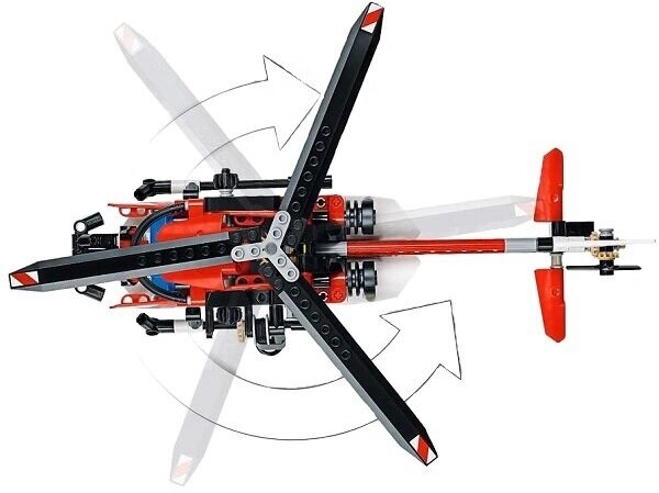 Lego Technic 42092 Спасательный вертолёт Конструктор - фото №16