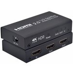 HDMI 2.0 разветвитель 1 вход 2 выхода (сплиттер 1x2) Pro-HD X12 - изображение