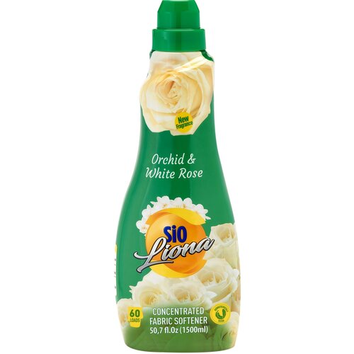 Кондиционер для стирки Sio Орхидея и белая роза, концентрированный, 1.5л