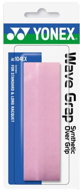 Обмотка для ручки ракетки Yonex Overgrip AC104EX Wave Grap x1, Pink