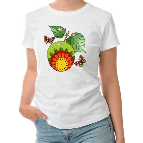 фото Футболка roly, размер s, белый