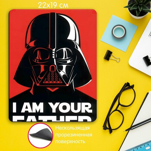 Игровой коврик для мыши Звездные войны Star Wars Оби Ван Дарт Вейдер мандалорец световой меч звездные войны дарт вейдер star wars свет звук 80 см