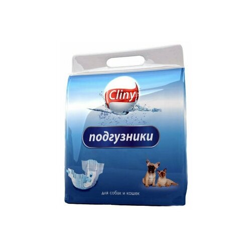 Cliny Подгузники для собак и кошек XS 2-4кг, XS 2-4кг (11шт)